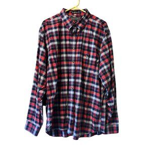 Paul Fredrick Finest Long Staple Cotton Dress Shirt Men Size XL Slim Fit Classic